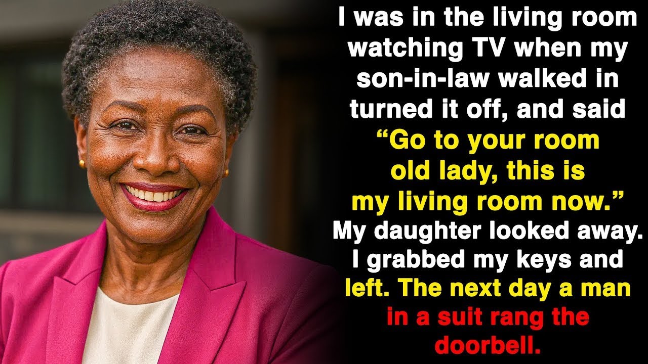 “He Turned Off the TV and Told Me ‘Get Out’ – Then the Man Arrived the Next Day…”
