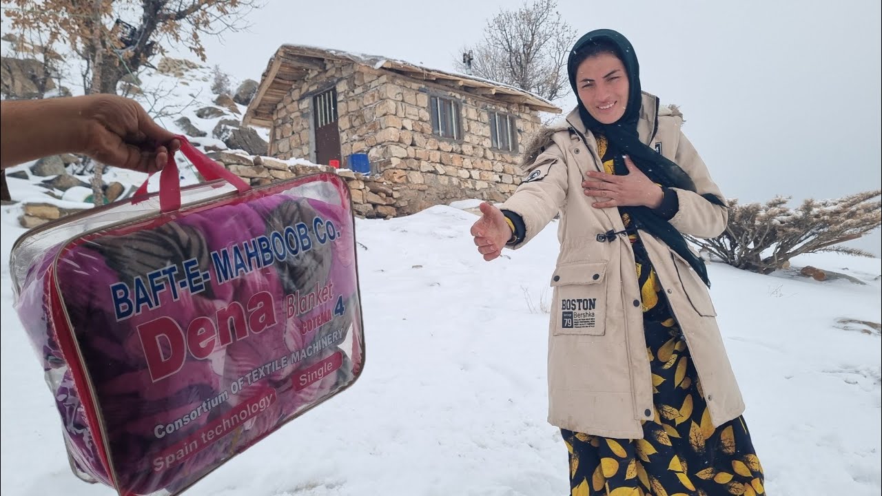The operator's precious gift to a lonely woman in a mountain blizzard