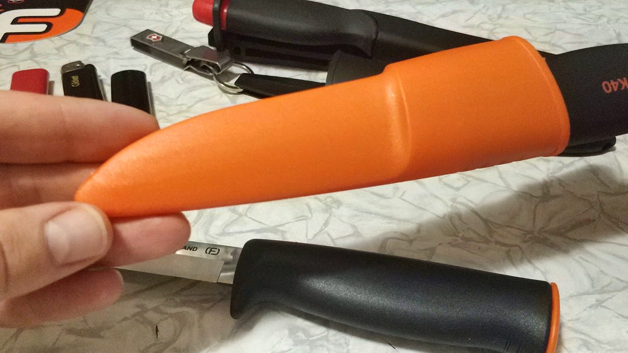 Нож поплавок Finland, обзор и сравнение с Fiskars®K40.