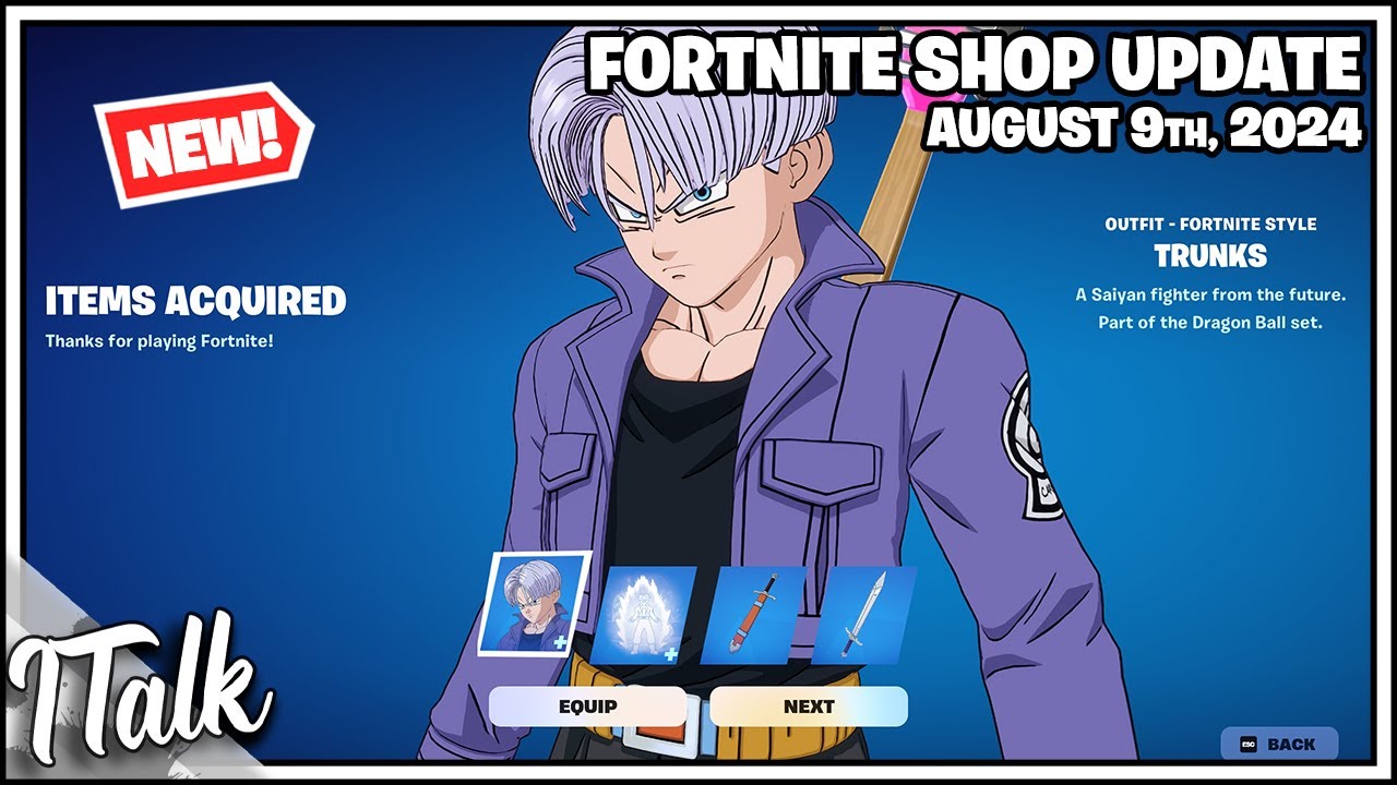 *NEW* X-MEN & DRAGON BALL Z SKINS WTF!? Fortnite Item Shop [August 9th, 2024] (Fortnite Chapter 5)