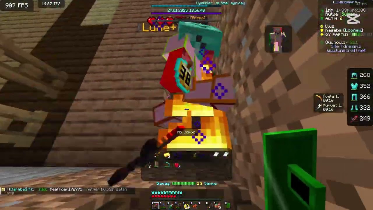 Lunecraft Looney kill montage DENK YOK(MrPenguen ve 1v31Mavi için)