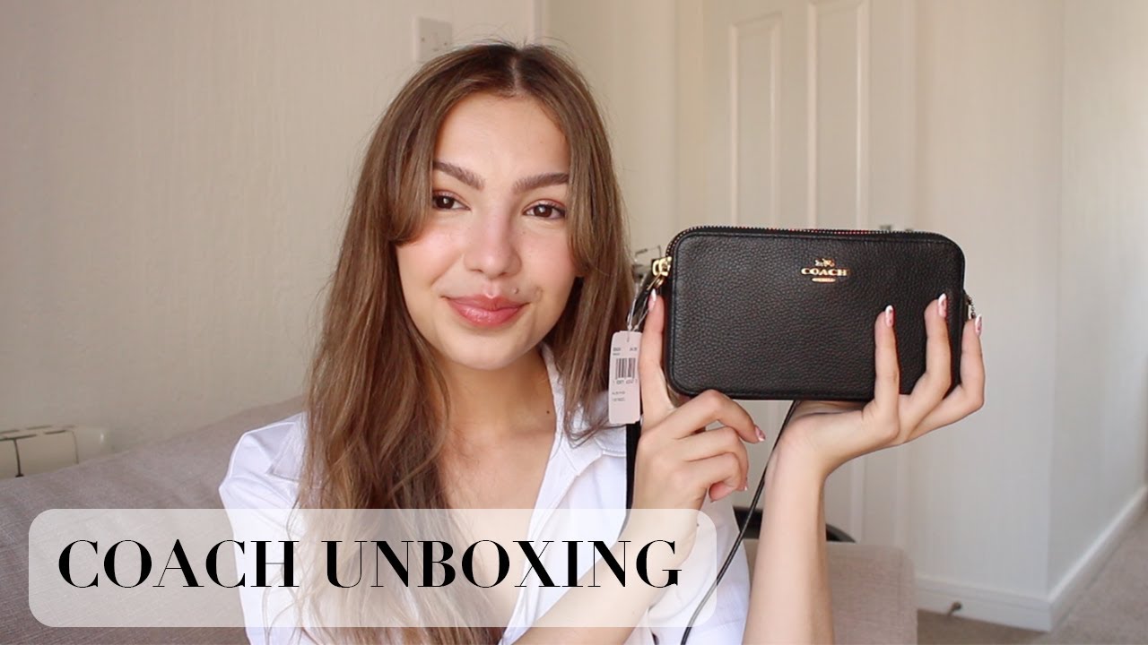 Coach Bag UNBOXING! | My First Coach Designer Bag