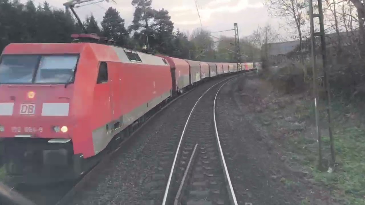Cab Ride Deutschland | F&uuml;hrerstandsmitfahrt mit dem G&uuml;terzug