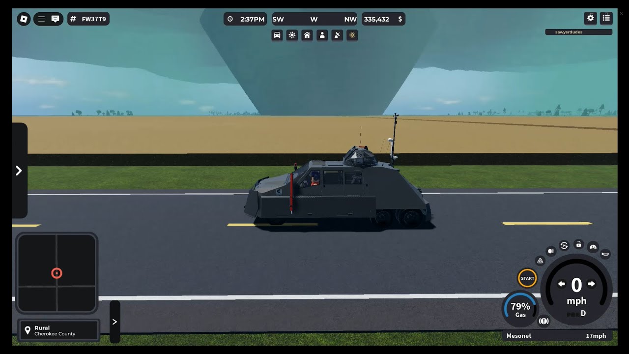 Insane F4 intercept [196mph]