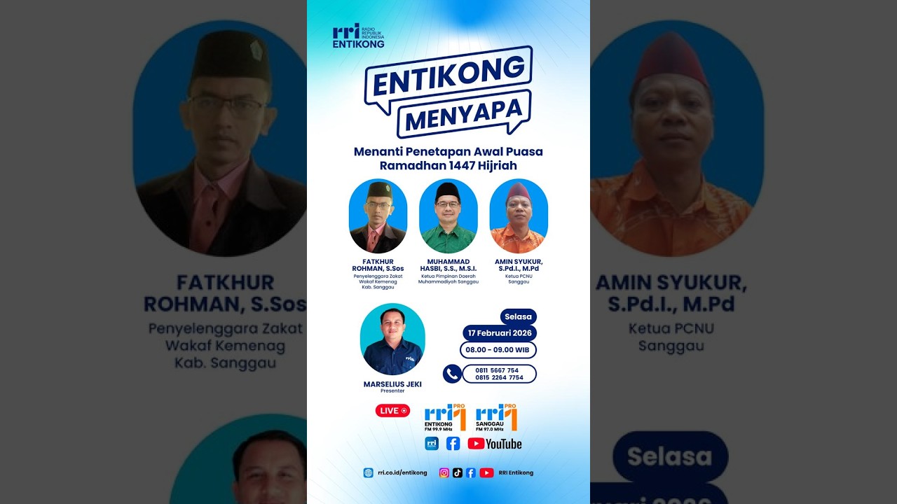 MENANTI PENETAPAN AWAL PUASA RAMADHAN 1447 HIJRIAH