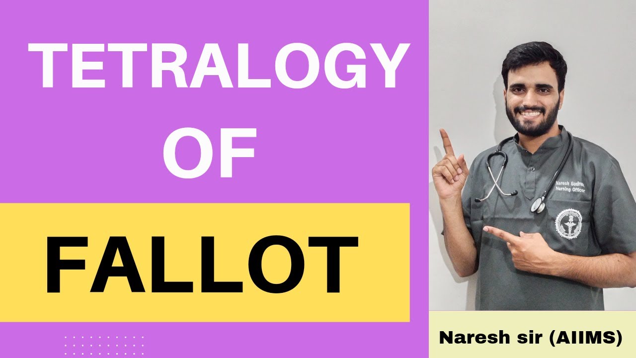 Tetralogy of Fallot (TOF) By naresh sir Nclex  quizzes Nursing Pediatrics || Cyanotic Heart disese |