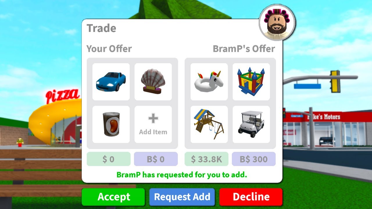 TRADING IN BLOXBURG?! *controversial*