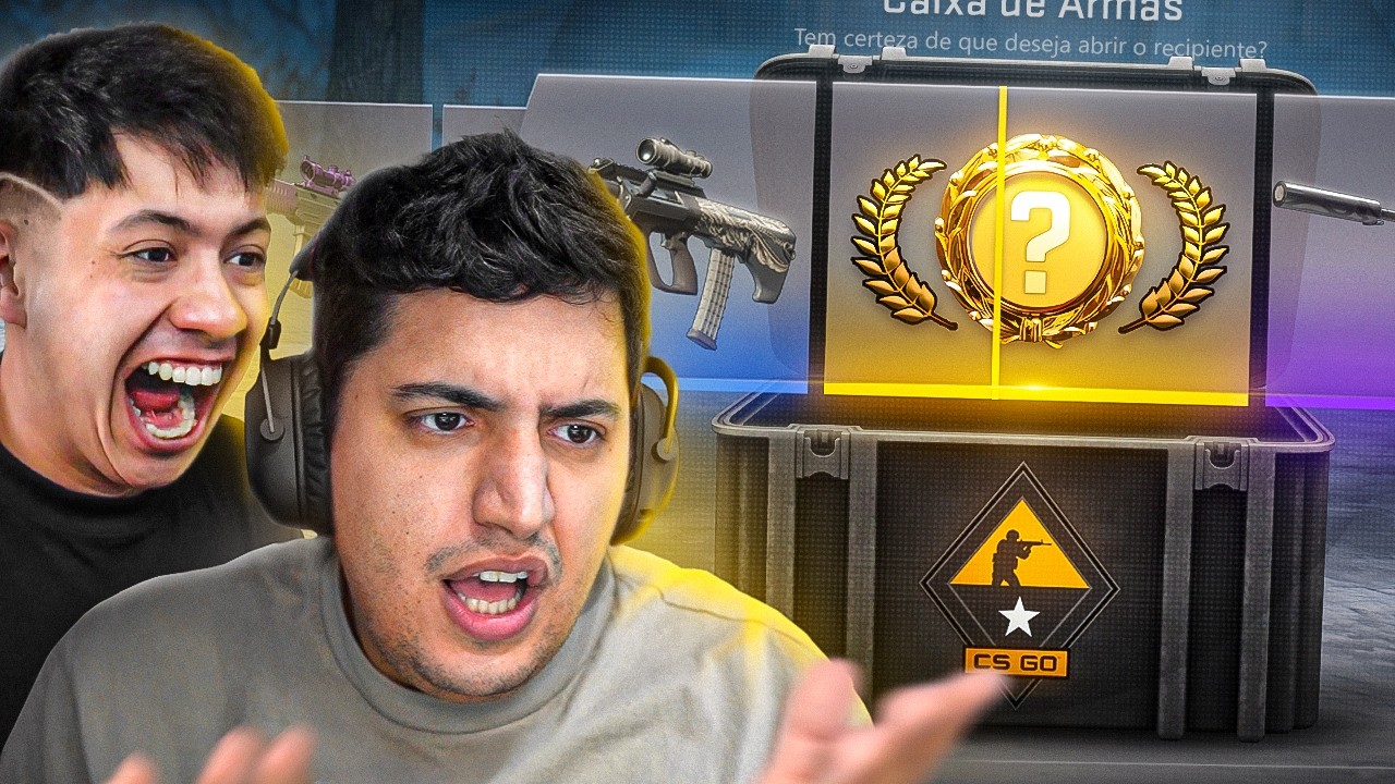 a ficha ainda não caiu... VALVE FEZ FINALMENTE MILAGRE (Abrimos todas CAIXAS DA HISTÓRIA do CS 2)