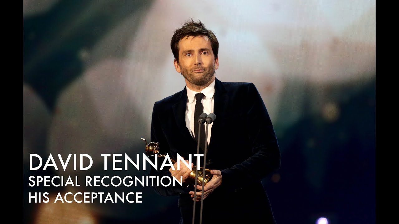 Особое признание Дэвида Теннанта на NTA 2015 — его признание
