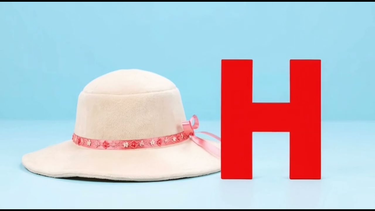 Learn Letter H | H is for Hat👒| ABC Alphabet Song for Preschool Kids 