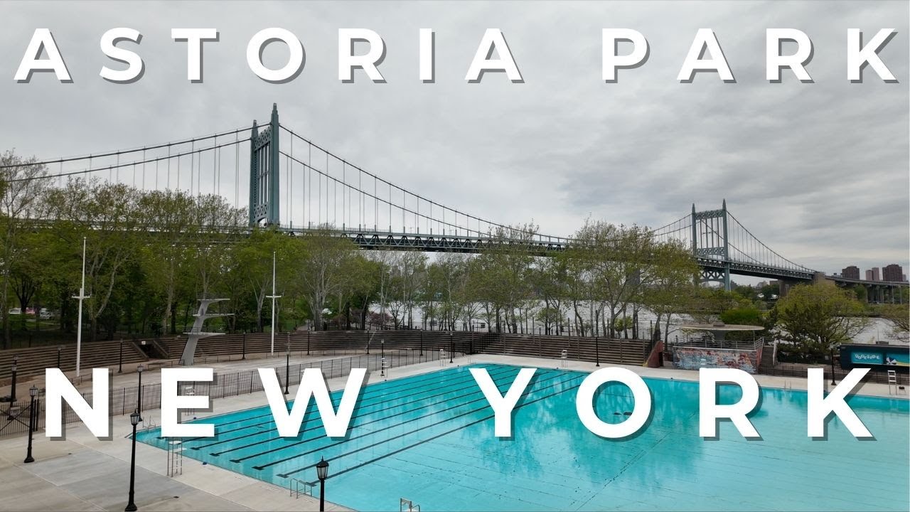 Astoria Park, Queens: Non-Touristy New York City Walking Tour 4K