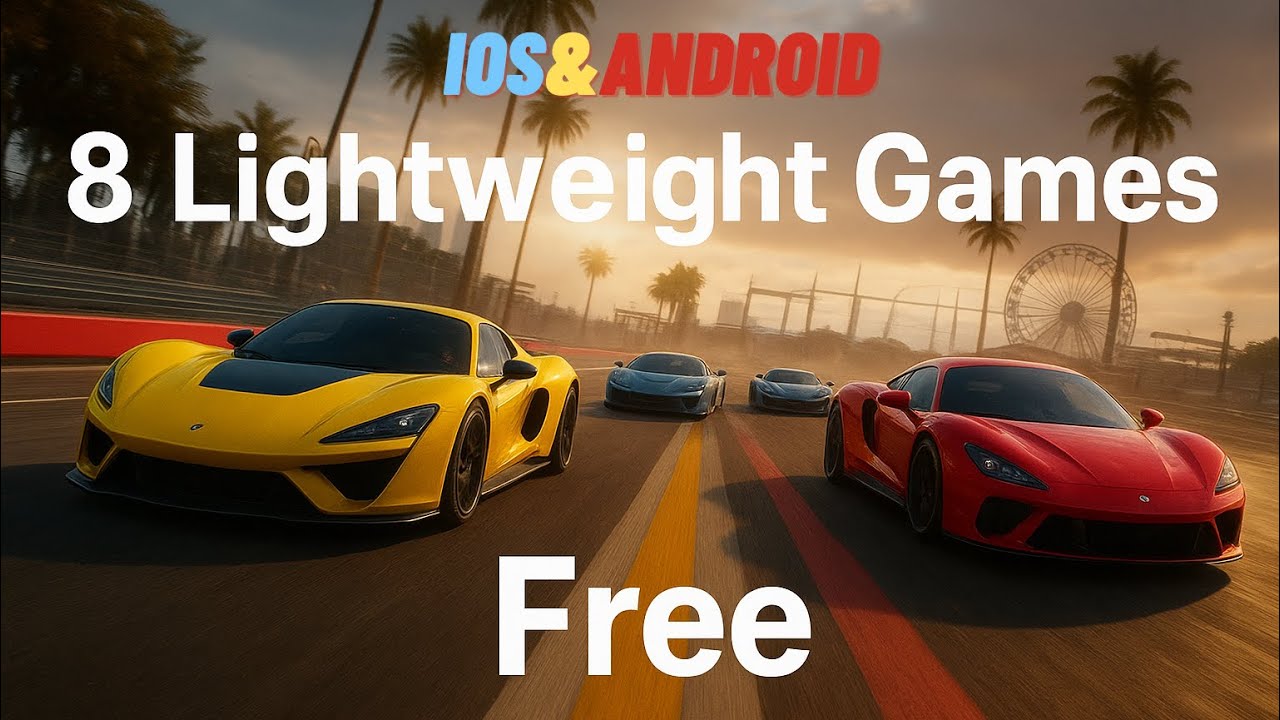 8 Games Are Shockingly Good for Their Size! | Free Games for iOS&Android 🏎️