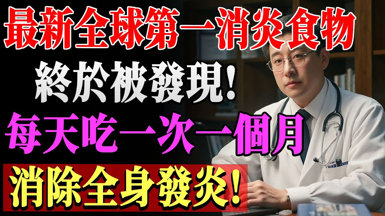 別再讓慢性發炎毀健康！教你吃對這些平民消炎神食，腸胃、關節、三高一次解決！