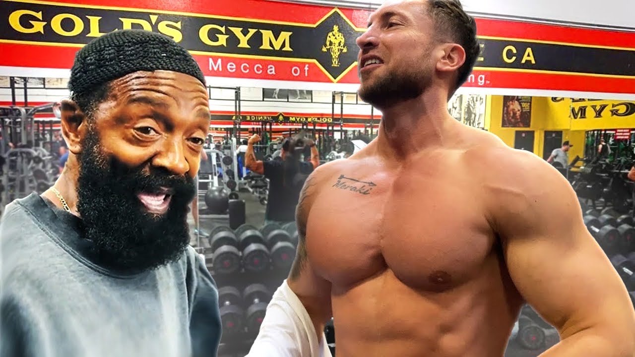 Chest Workout W/ The Godfather Of Bodybuilding
