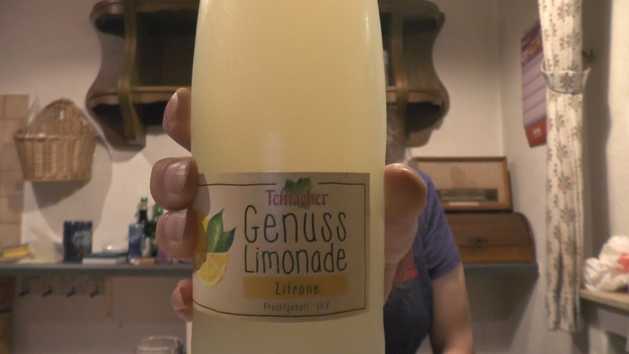Was wollen wir trinken: Teinacher Genuss Limonade - Zitrone