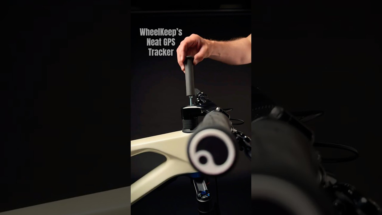 WheelKeep&rsquo;s GPS tracker is securely concealed inside the fork steerer. Bike security made easy!