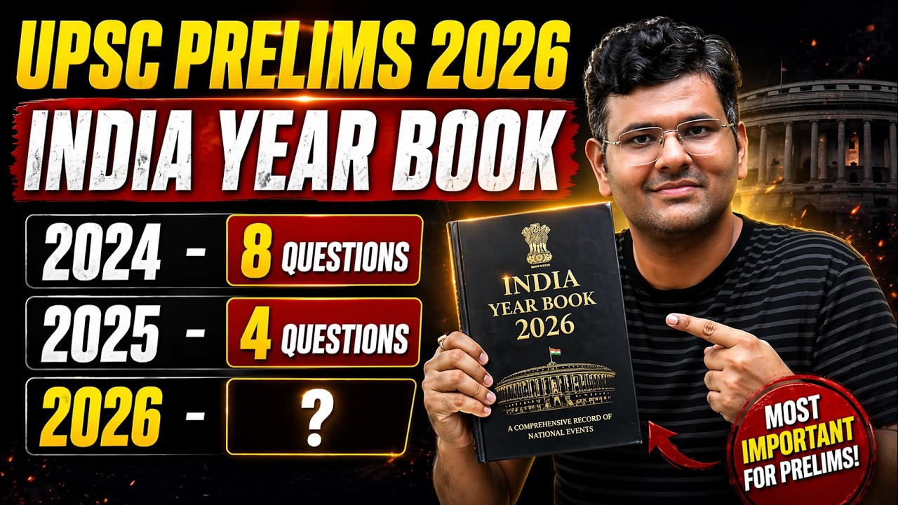 UPSC Prelims 2026: India Year Book 2026 in 30 minutes | 50 Most Important Facts for Prelims