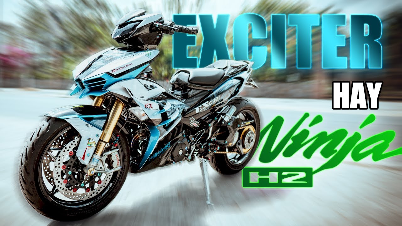 Review Exciter 150 độ lên dàn chân Kawasaki Ninja H2 khủng nhất Cần Thơ tại Express Center Cần Thơ