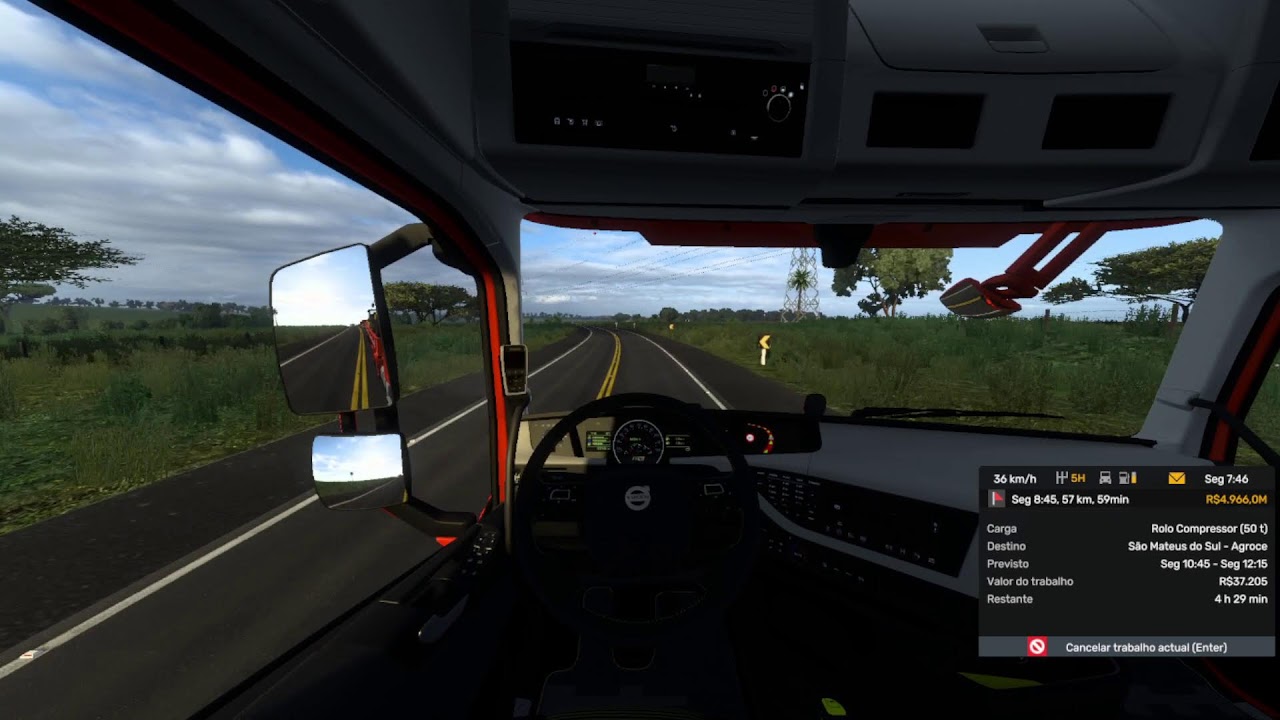 VEM JOGOS PC  ETS 1.57 mod  GTA  FS25  Logitech G29