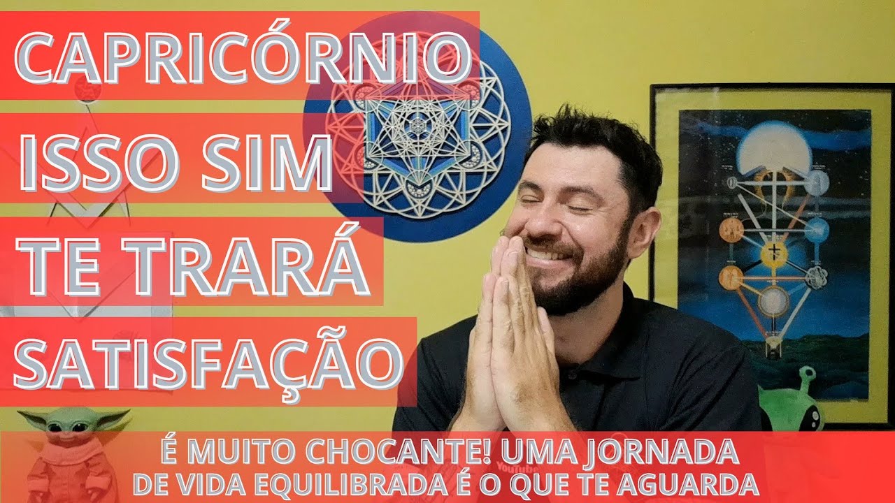 ♑CAPRICÓRNIO-ISSO SIM TRARÁ SATISFAÇÃO! UMA JORNADA DE VIDA BEM EQUILIBRADA É O QUE TE ESPERA AGORA!