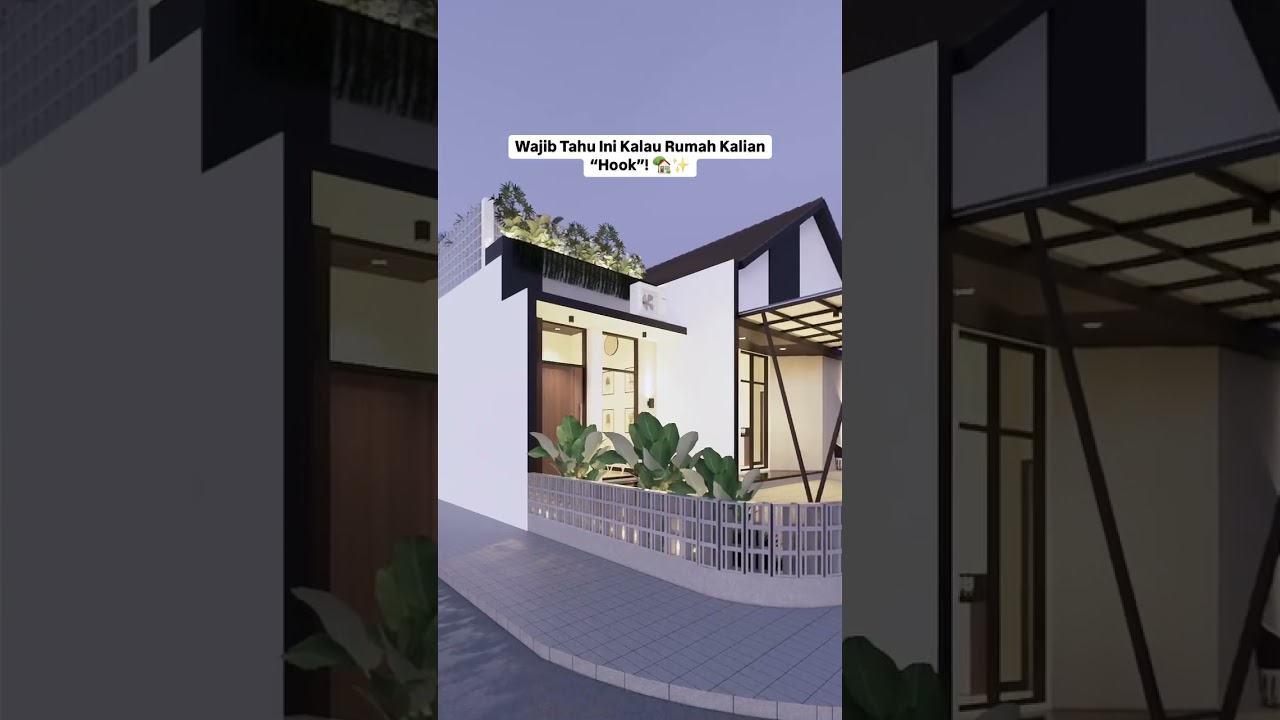 pastikan desain rumah hook kalian direncanakan@NandafayuArchitect