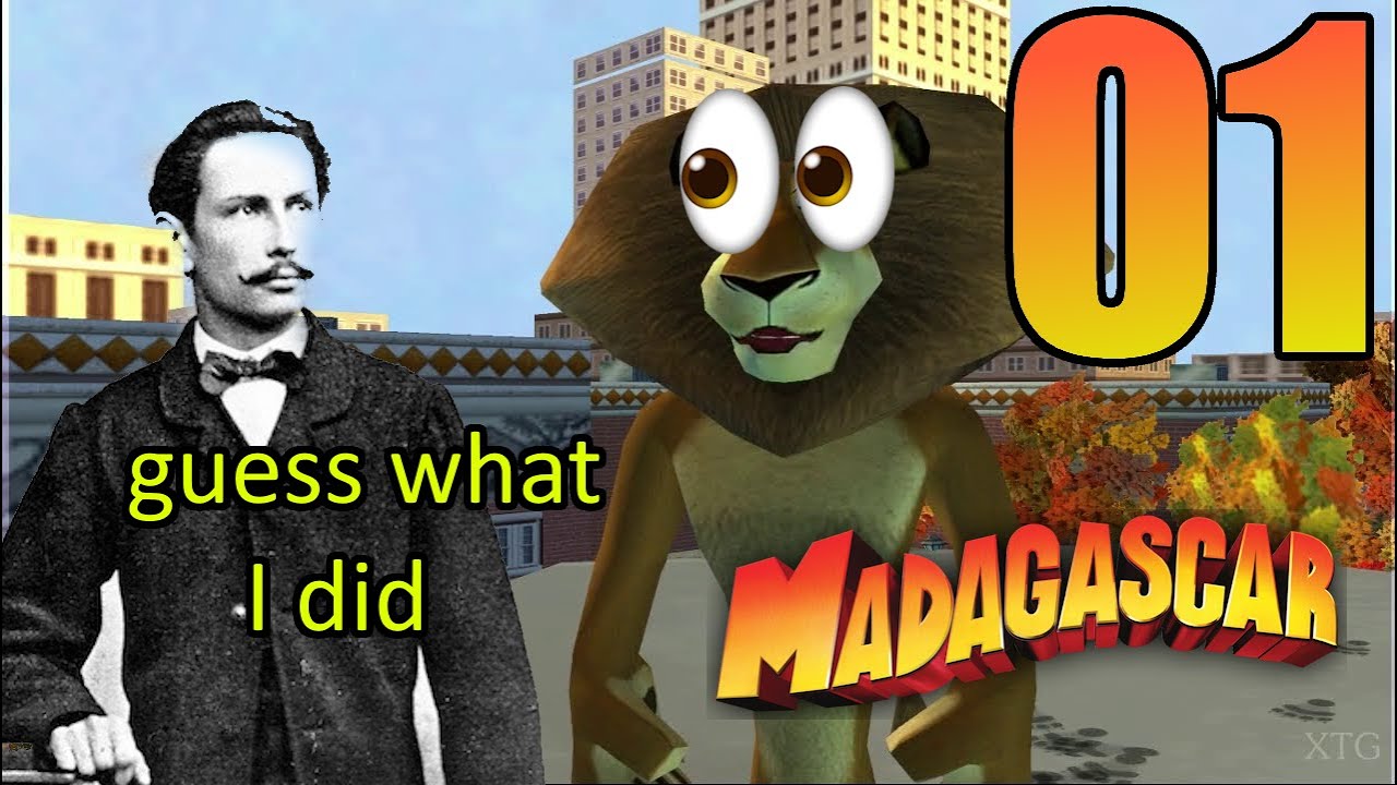 HE MADE A GAS CAR!!!!! - MADAGASCAR PS2: Episode 1