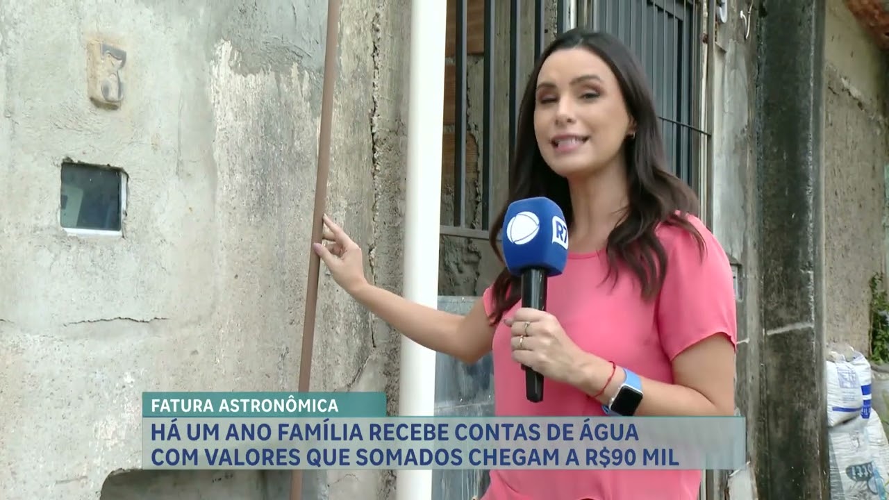 Boletos de até R$ 27 mil: família de BH acumula R$ 80 mil em dívidas com a Copasa