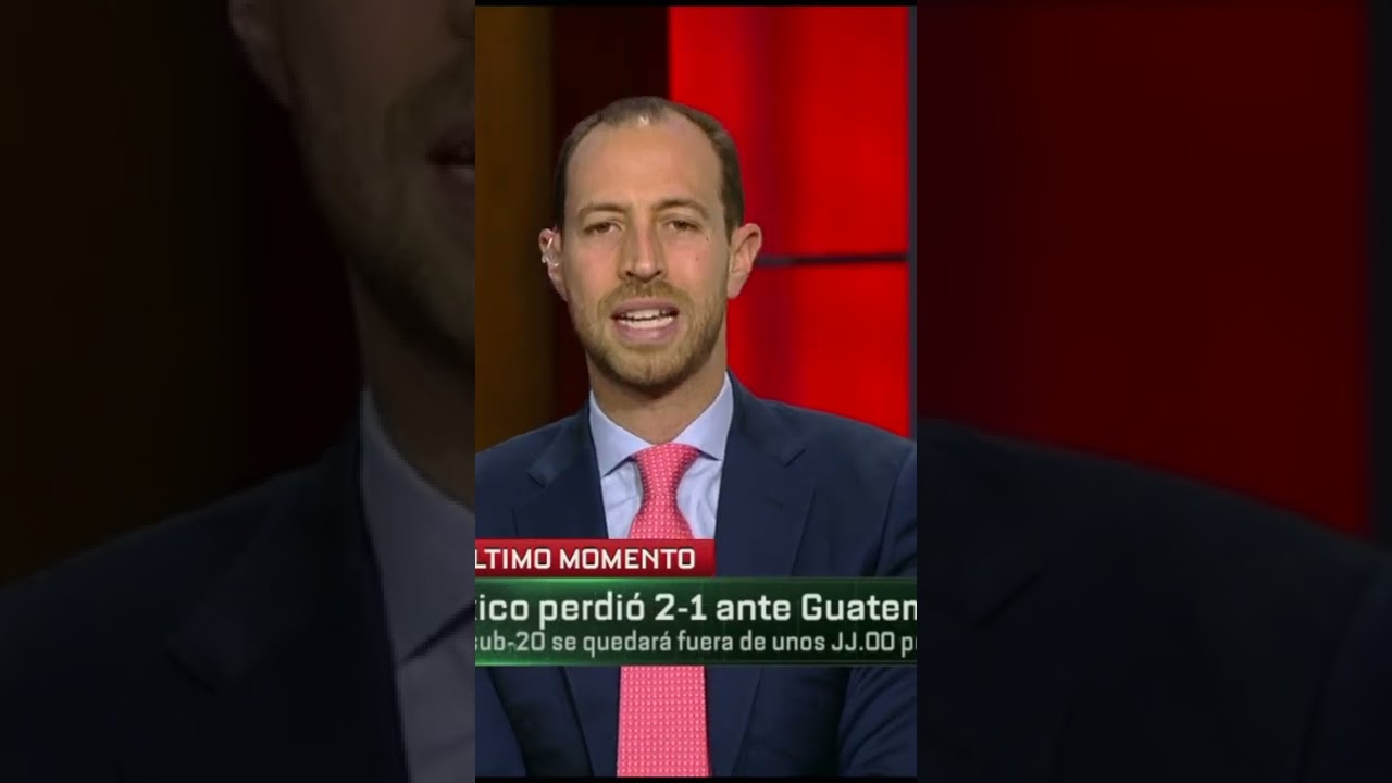 FRACASO. M&Eacute;XICO se queda sin JUEGOS OL&Iacute;MPICOS y MUNDIAL SUB 20 tras perder vs Guatemala | #shorts