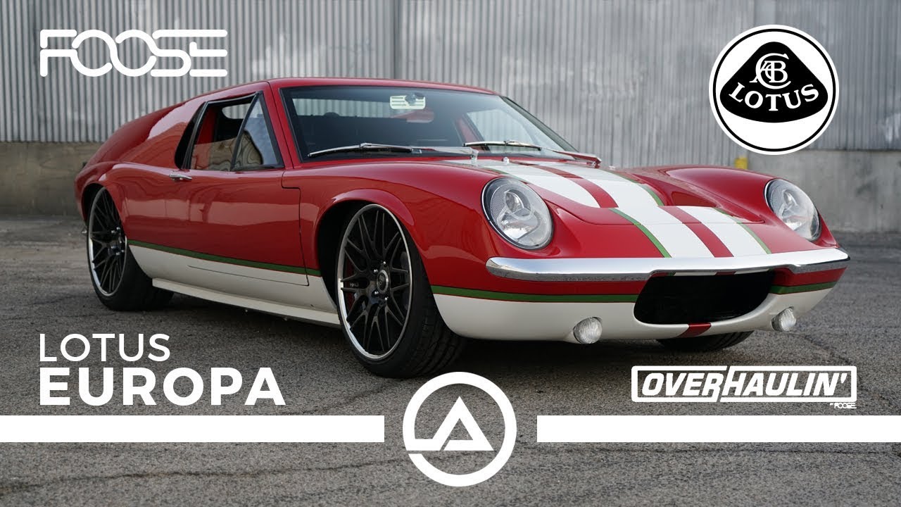 Foose/Overhaulin' 1971 Lotus Europa | 320 hp and Only 1200 lbs!!