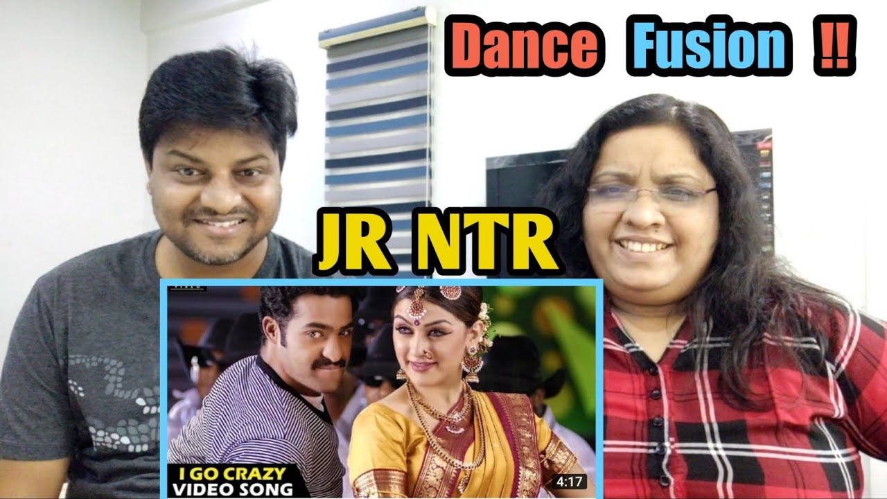 I go crazy song | JR NTR, Hansika motwani | KANTRI Movie Songs | TELUGU | REACTION