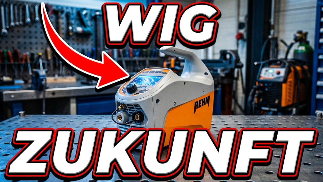 Der beeindruckend Rehm Tiger im TEST! WIG AC/DC Schweißgerät