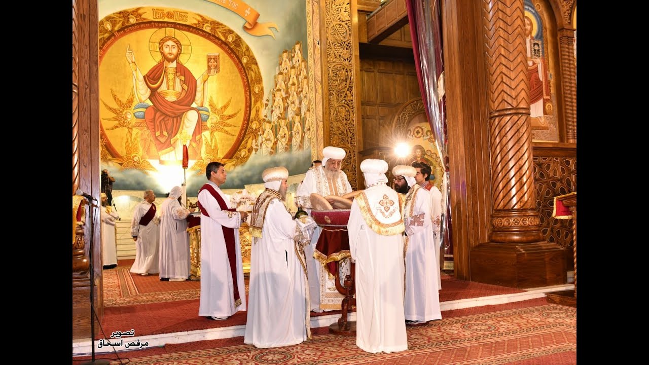 قداسة البابا تواضروس الثاني يصلي القداس الإلهي في الذكرى الـ ٦٠ لتأسيس أسقفية الخدمات العامة