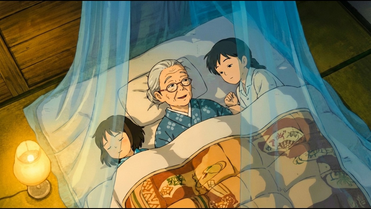 Crafting Candles with Grandmother in Forest Home | Ghibli Style ASMR |