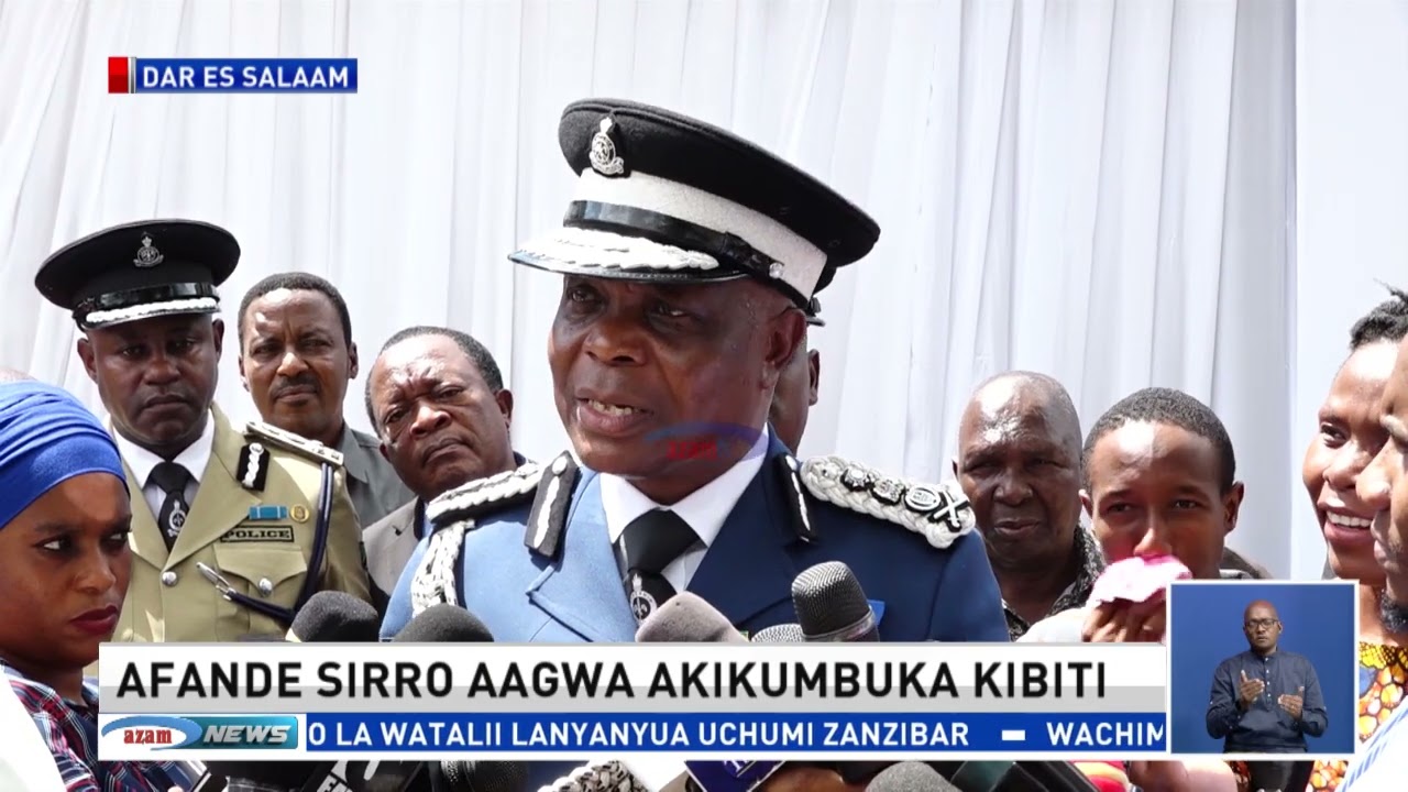 IGP mstaafu Simon Sirro aagwa kwa heshima na Jeshi la Polisi