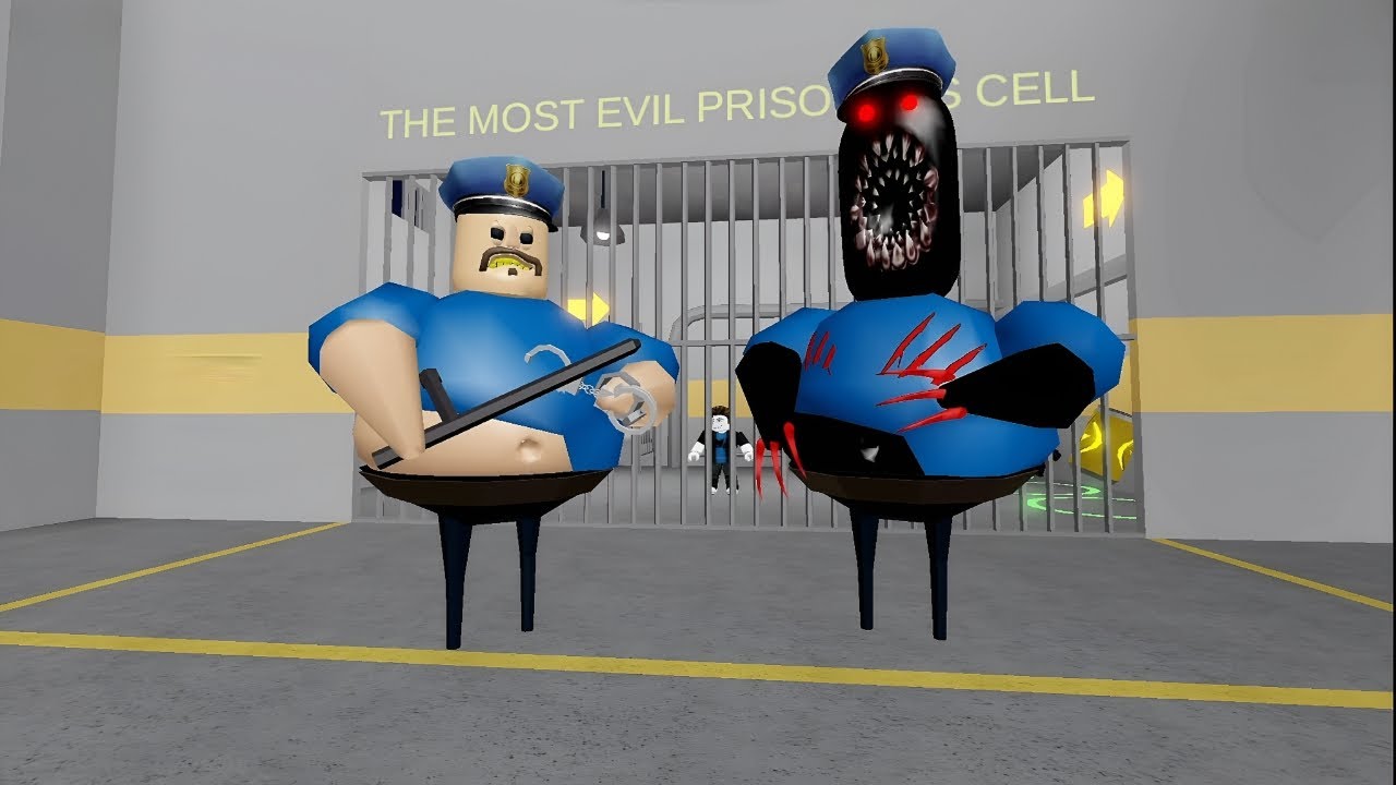 🔒 Epic Showdown: ROBLOX BARRY.EXE vs Police in INSANE Prison Run! 🚔 | Epic Obby Challenge!