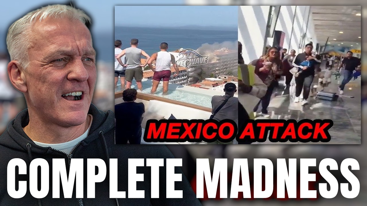 Brits React to: Leave Mexico Now... REACTION | OFFICE BLOKES REACT!!