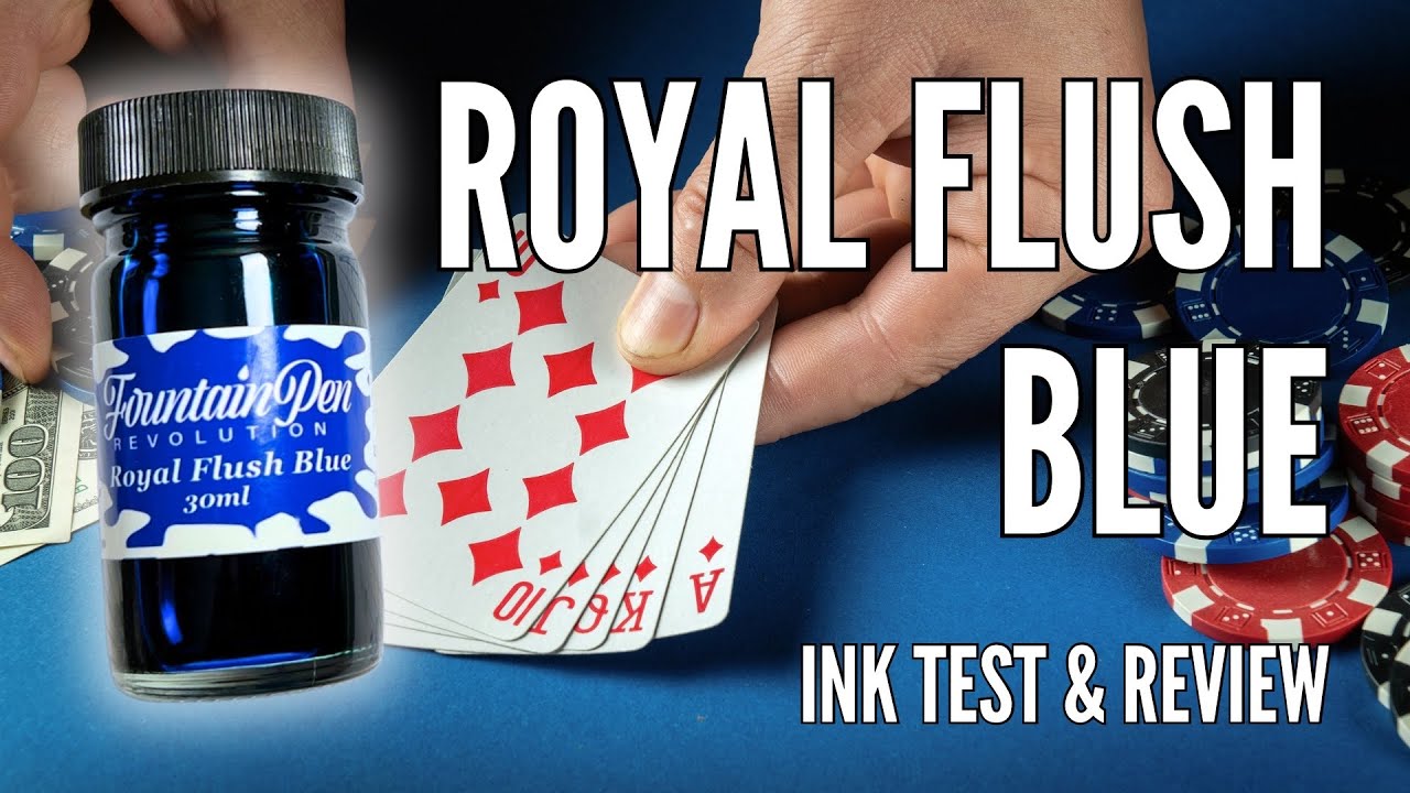Vibrant Blue! Testing FPR&rsquo;s Royal Flush Blue Ink