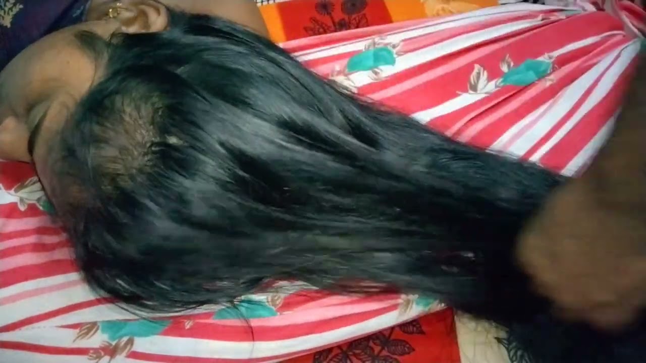 Long Hair play with pulling ll