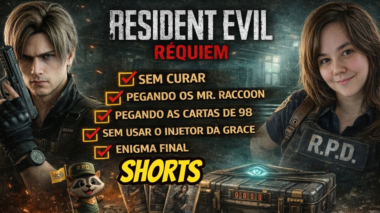 RESIDENT EVIL 9 - DESAFIOS E CONQUISTAS (SHORTS)