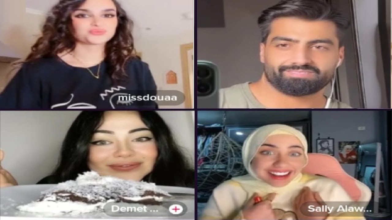 ميس دعاء و جوزيف مدور مع ديميت و سالي العوضي 💃🤣🔥🎉