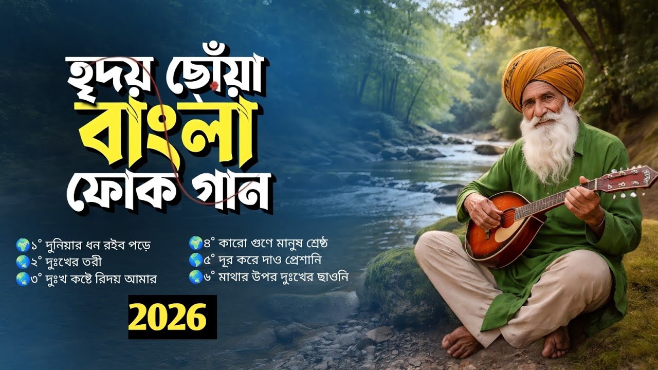 সেরা বাংলা ফোক গান ২০২৬ | Best of Bangla Folk Songs 2026 |  Most Popular Bangla Folk Album 