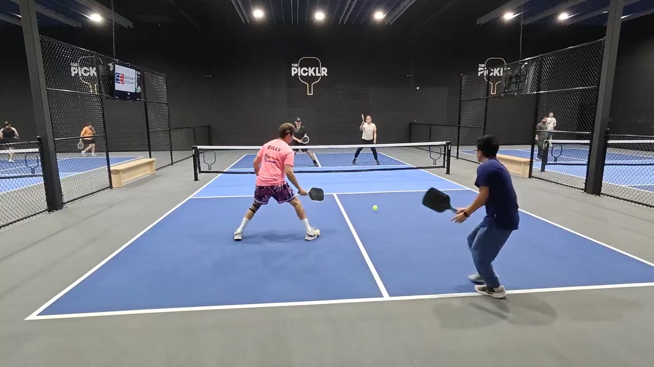 Let's play pickleball @ The Picklr Centereach Open play Feb 21, 2026 part 1