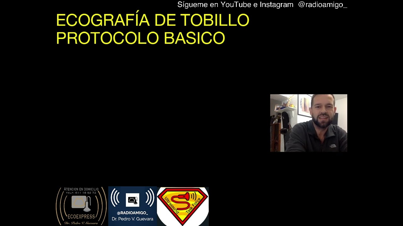 ECOGRAFIA  - REVISION DEL TOBILLO (1/3)