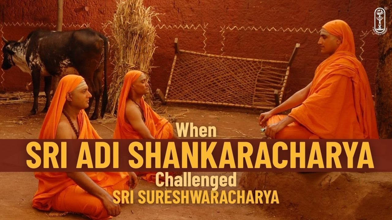 When Sri Adi Shankaracharya Challenged Sri Sureshwaracharya! | Upanishad Ganga | #ChinmayaMission