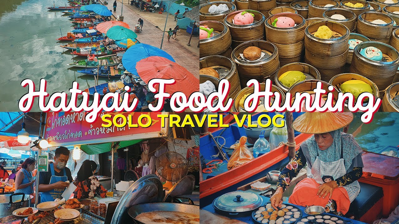 🇹🇭 Dimsum Chabura, Kaitod Meena, Khlong Hae Floating Market | Solo Travel to Hatyai Part 2 [Eng Sub]