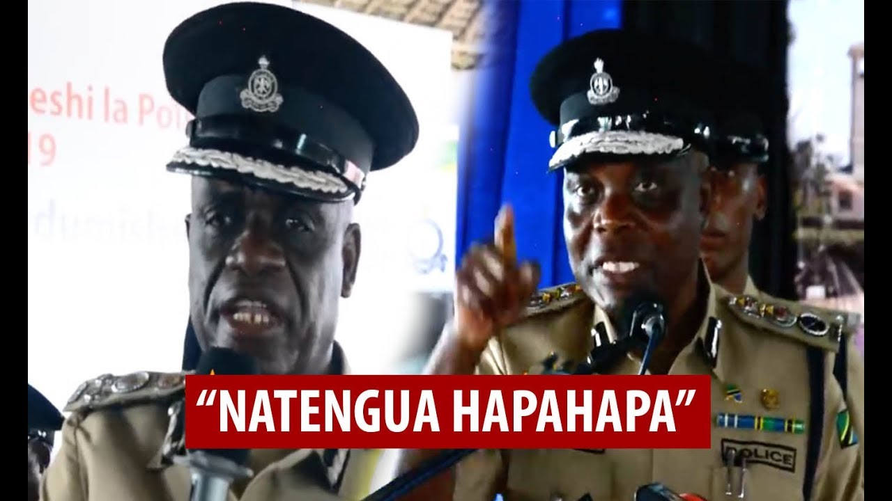 IGP SIRRO AMSIMAMISHA KAMANDA MUROTO WA DODOMA “NATENGUA HAPAHAPA”