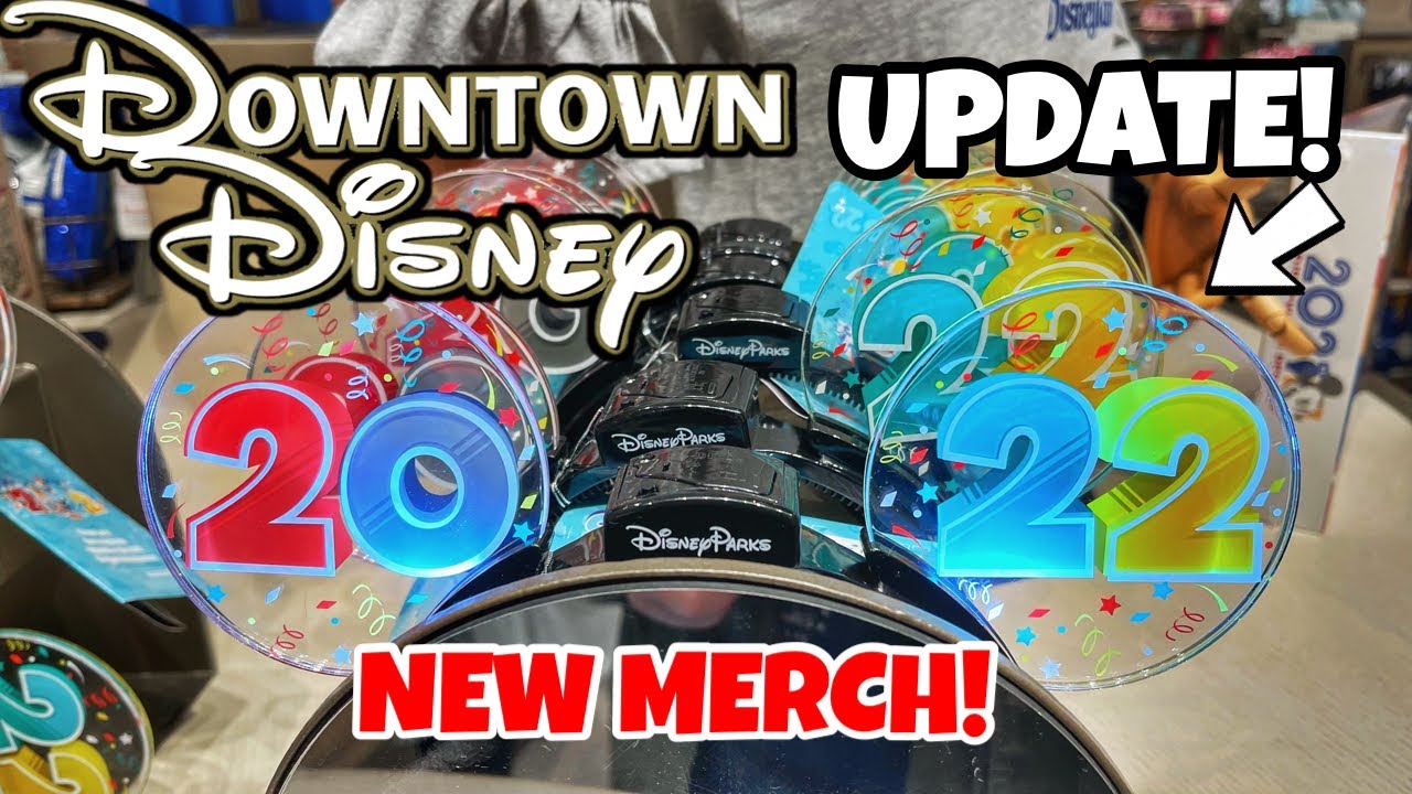 Downtown Disney Update & World of Disney Merch Search! New Stores & Last Minute Shopping in the Rain