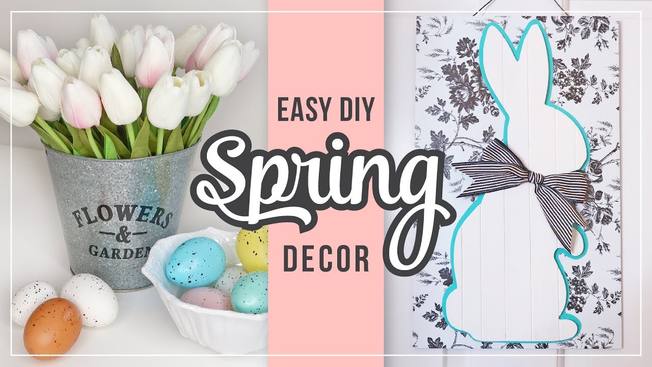 Spring & Easter DIY Home Decor Ideas | Easy Spring Crafts | DIY Easter Decorations