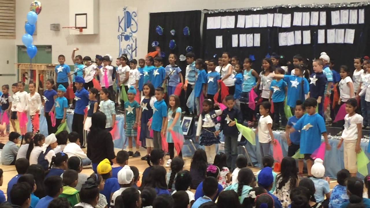 Newton Elementary: Kids for Wish Kids grande finale