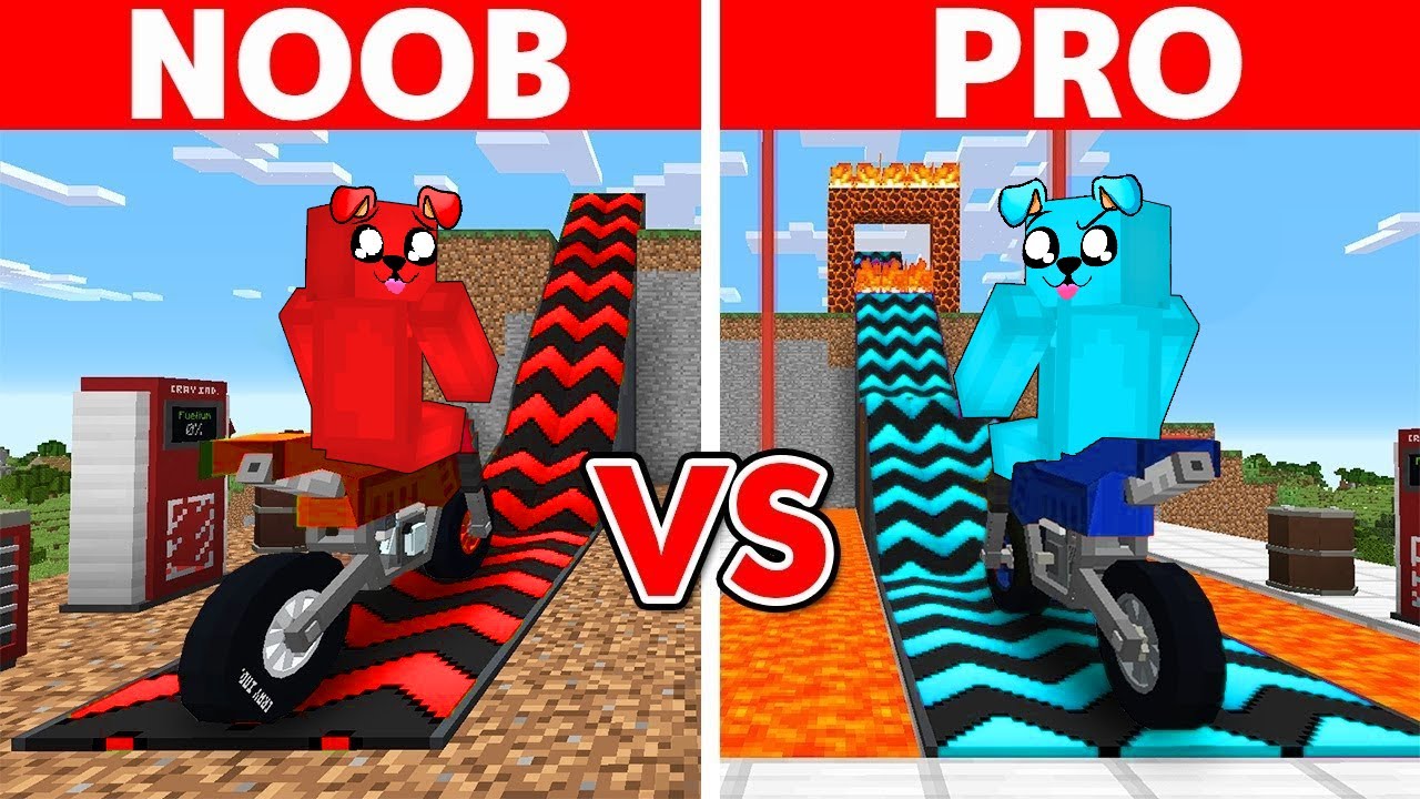 JAK ZBUDOWAĆ RAMPĘ w Minecraft 🏍️
